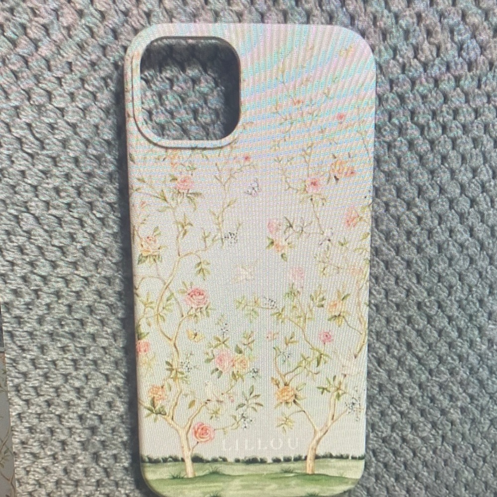 Apple iPhone Case - Pastel Floral Design